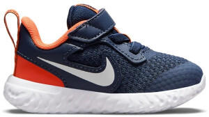 Nike Revolution 5 (BQ5673) midnight navy/orange/white