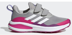 Adidas FortaRun Double Strap grey two/cloud white/shock pink (H04165)