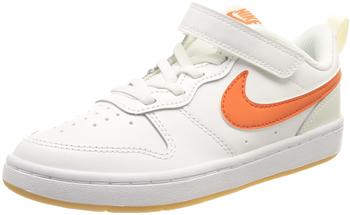 Nike Court Borough Low 2 Psv white/summit white/sail/orange
