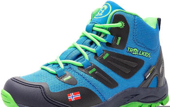 Trollkids Kids Rondane Hiker Mid medium blue/green