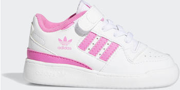 Adidas Forum Low Kids Cloud White/Cloud White/Screaming Pink