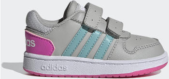 Adidas Hoops 2.0 Grey Two/Mint Ton/Screaming Pink Kinder