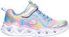 Skechers Heart Lights - Rainbow Lux silver/multi