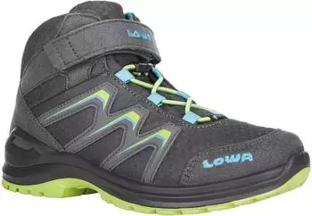 Lowa Maddox GTX Mid Junior graphite/lime