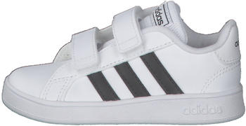 Adidas Grand Court Velcro Sneaker cloud white/core black/cloud white
