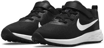 Nike Revolution 6 Small Kids black/white/dark smoke grey