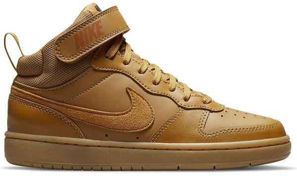 nike court borough mid wheat