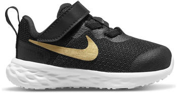 Nike Revolution 6 Baby black/metallic gold/white