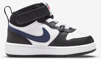 Nike Court Borough Mid 2 Toddler white/white/black/university red