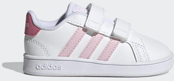 Adidas Grand Court Kids Velcro cloud white/clear pink/rose tone
