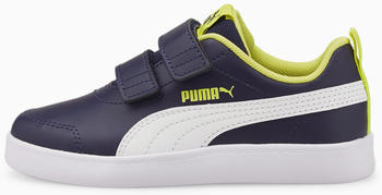 Puma Courtflex V2 (371543) peacoat/puma white/lemon sherbert