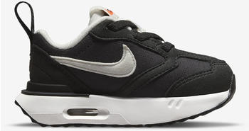 Nike Air Max Dawn Baby & Toddle black/metallic silver/total orange/summit white
