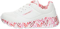 Skechers x JGoldcrown: Uno Lite - Lovely Luv white/red/pink