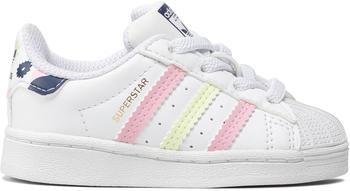 Adidas Superstar Baby & Toddler cloud white/almost lime/true pink