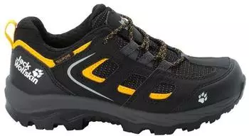 Jack Wolfskin Vojo Texapore Low Kids (4042191) black/burly yellow