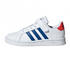 Adidas Grand Court Kids (Elastic Lace And Top Strap)
