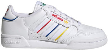 Adidas Continental 80 Stripes Kids ftwr white/yellow/blue