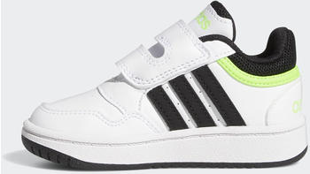 Adidas Hoops Baby & Toddler cloud white/core black/solar green
