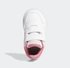 Adidas Hoops Baby & Toddler cloud white/acid red/rose tone