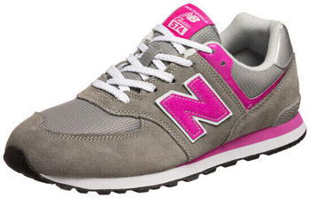 New Balance 574 Kids evergreen/grey/pink