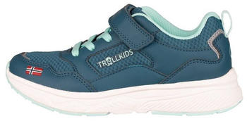Trollkids Kids Haugesund Sneaker teal/glacier green