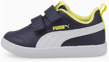 Puma Courtflex V2 (371544) peacoat/puma white/lemon sherbert