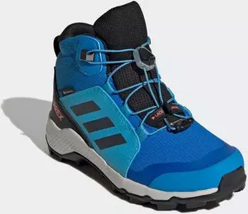 Adidas Terrex Mid GTX Kids blue rush/grey six/turbo