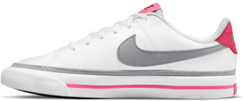 Nike Court Legacy Kids white/light smoke grey/pink prime/kumquat