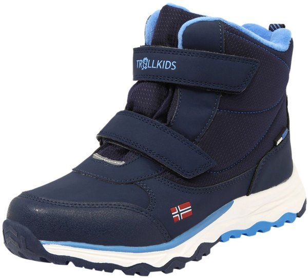 Trollkids Kid's Hafjell Winter Boots navy/medium blue