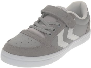 Hummel Slimmer Stadil Leather Low Kids grey alloy 1100