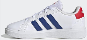 Adidas Grand Court Lace-Up Kids cloud white/royal blue/vivid red