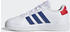 Lace-Up Kids cloud white/royal blue/vivid red