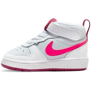 Nike Court Borough Mid 2 TDV (CD7784) pure platinum/white/sangria pink/prime
