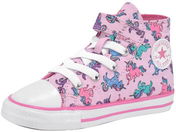 Converse Chuck Taylor All Star Easy-On Glitter Kids pink foam/pink/university blue