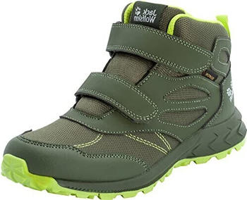 Jack Wolfskin Woodland Texapore Mid VC Kids (4052591) green/lime