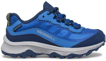 Merrell Moab Speed Low Waterproof Kids blue