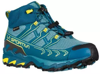 La Sportiva Ultra Raptor II Mid JR Gtx space blue/blaze – Entdecken Sie den optimalen Begleiter für junge Abenteurer