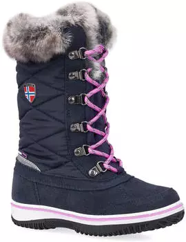 Trollkids Holmenkollen Snow Boots navy/magenta