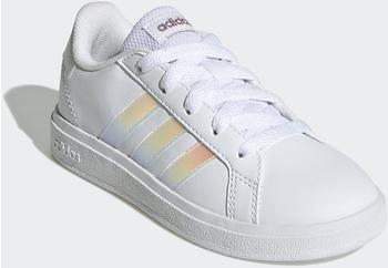 Adidas Grand Court Kids cloud white/iridescent/cloud white