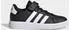 Adidas Grand Court Kids (Elastic Lace And Top Strap) (GW6513) core black/cloud white/core black
