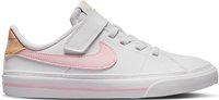 Nike Court Legacy Small Kids white/sesame/honeydew/pink foam