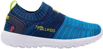 Trollkids Kids Oslo Sneaker glow blue/lime