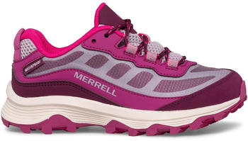 Merrell Moab Speed Low Waterproof Kids grey/berry