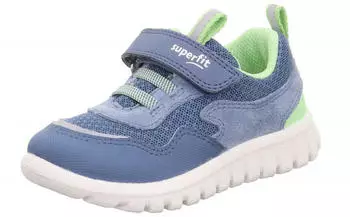 Superfit Sport7 Mini Low (1-006204) blau/hellgr&uuml;n
