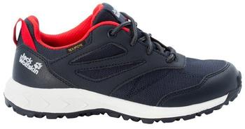 Jack Wolfskin Woodland Texapore Low Kids (4042162) night blue/red night blue/red
