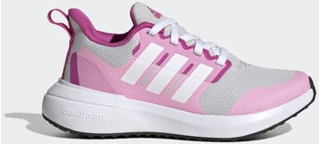 Adidas FortaRun 2.0 Cloudfoam Lace Kids grey one/cloud white/beam pink (HR0293)