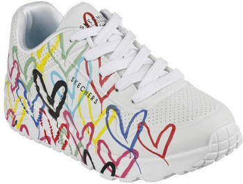 Skechers JGoldcrown: Uno Lite - Spread the Love (314064L) white/multicoloured WMLT