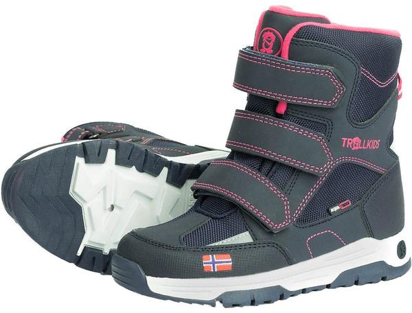 Trollkids Lofoten Boots (159) navy/pink