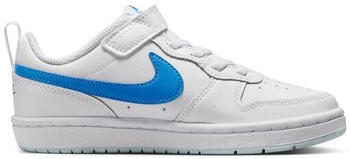 Nike Court Borough Low 2 Kids white/pure platinum/green stadium/blue