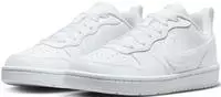 Nike COURT BOROUGH GS Sneaker Kinder in white-white-white, Gr&ouml;&szlig;e 35 1/2 -...